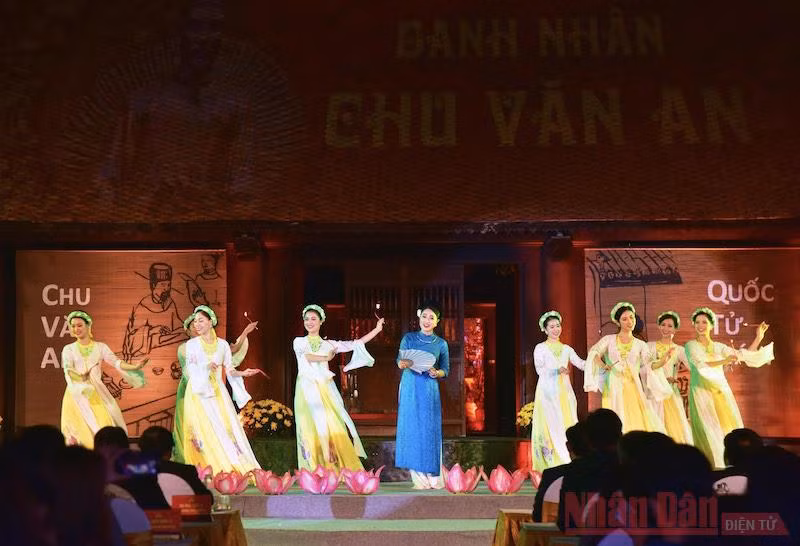 Trang trọng Lễ kỷ niệm 650 năm ngày mất của Danh nhân Chu Văn An ảnh 2