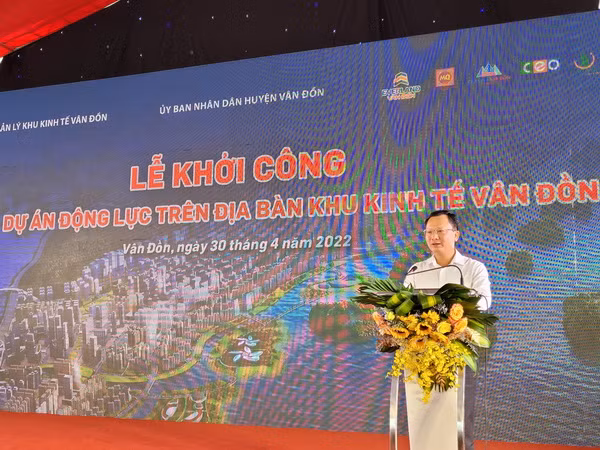 Quảng Ninh: Khởi công các dự án động lực tại Khu kinh tế Vân Đồn ảnh 1