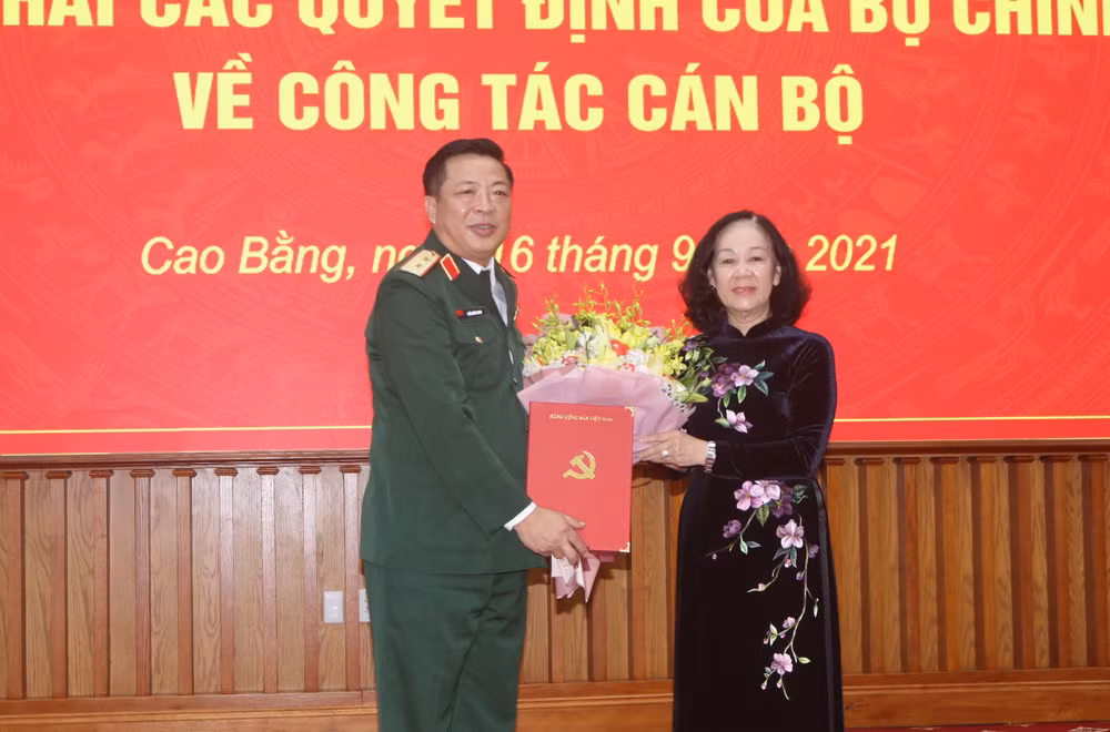 Ông Trần Hồng Minh được điều động làm Bí thư Tỉnh ủy Cao Bằng ảnh 1