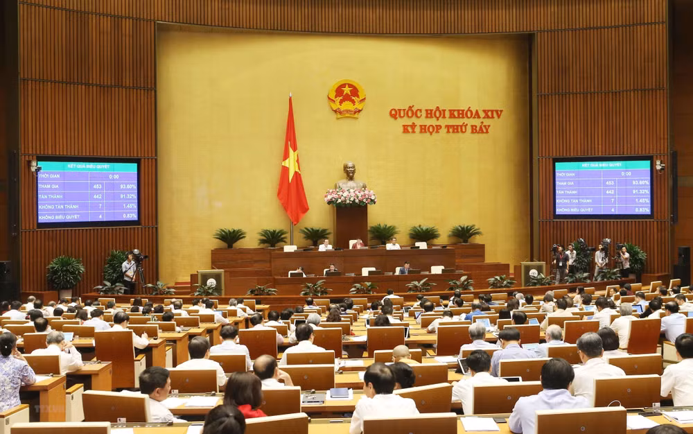 Ngày làm việc cuối cùng của Kỳ họp thứ 7, Quốc hội khóa XIV ảnh 1