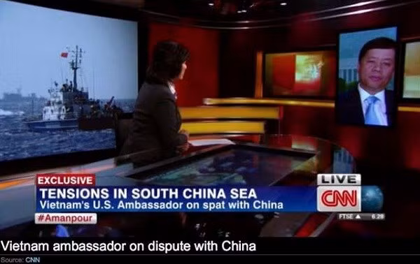 [Video] Đại sứ Việt Nam tại Mỹ phản bác Trung Quốc trên CNN ảnh 1