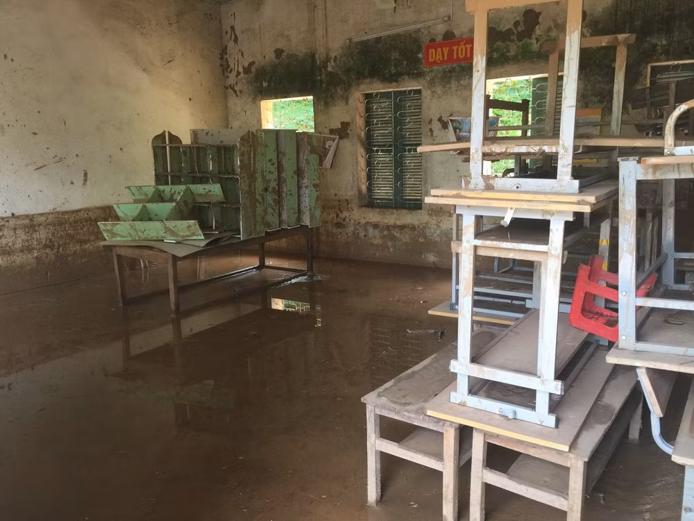 Trước thềm năm học mới: Bộn bề khó khăn ở vùng lũ Tà Hộc ảnh 2