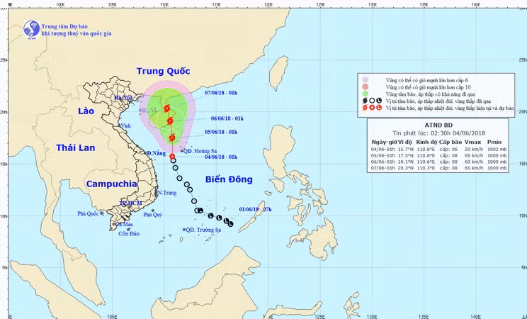 Áp thấp nhiệt đới đi về hướng Bắc, có khả năng mạnh lên thành bão ảnh 1