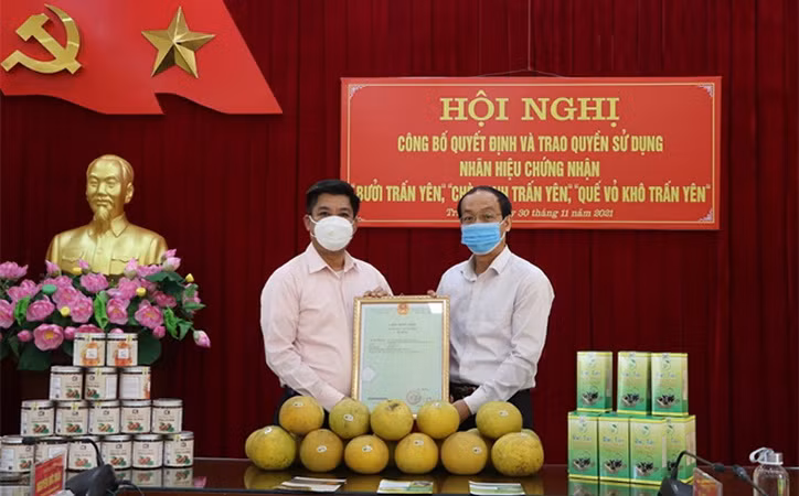 Yên Bái: Cấp giấy chứng nhận quyền sử dụng nhãn hiệu cho 3 nông sản ảnh 1