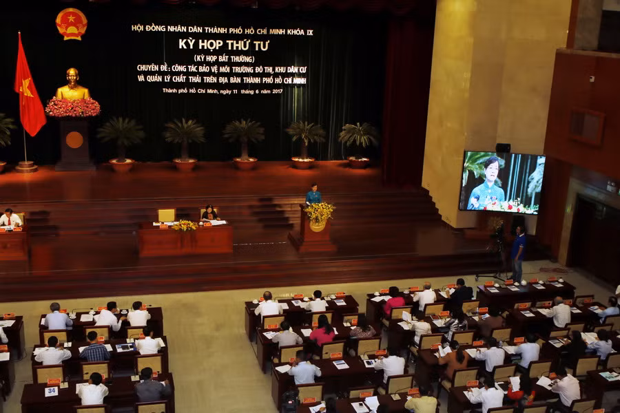HĐND Thành phố Hồ Chí Minh họp bất thường về môi trường thành phố ảnh 1