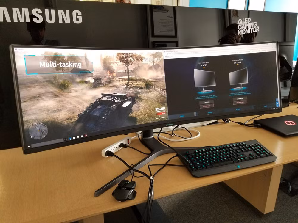 Choáng ngợp với mẫu màn hình cong "siêu rộng" mới của Samsung ảnh 6