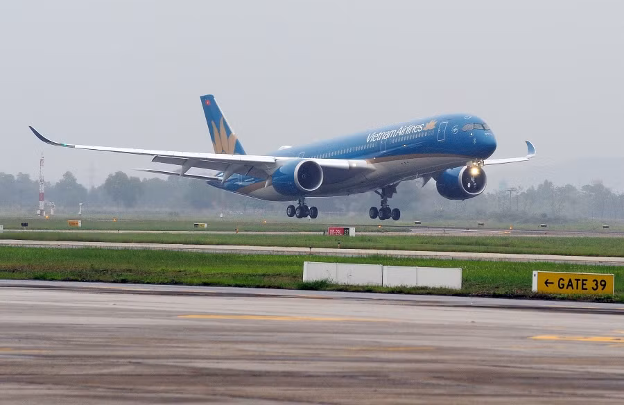 Vietnam Airlines nhận thêm siêu máy bay Airbus A350 thứ 5 ảnh 1