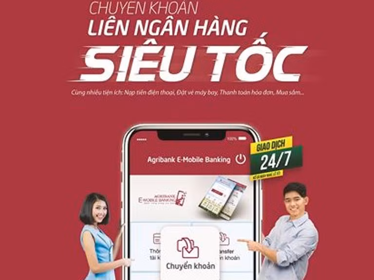 Agribank E-Mobile Banking đơn giản hóa chuyển tiền liên ngân hàng ảnh 1