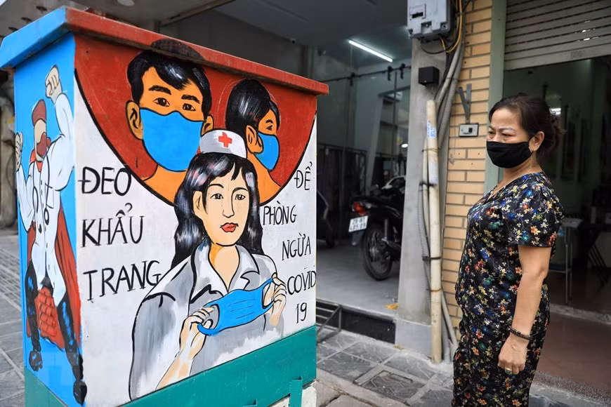 Nhiều sáng kiến tuyên truyền chống dịch COVID-19 ở Hà Nội ảnh 1