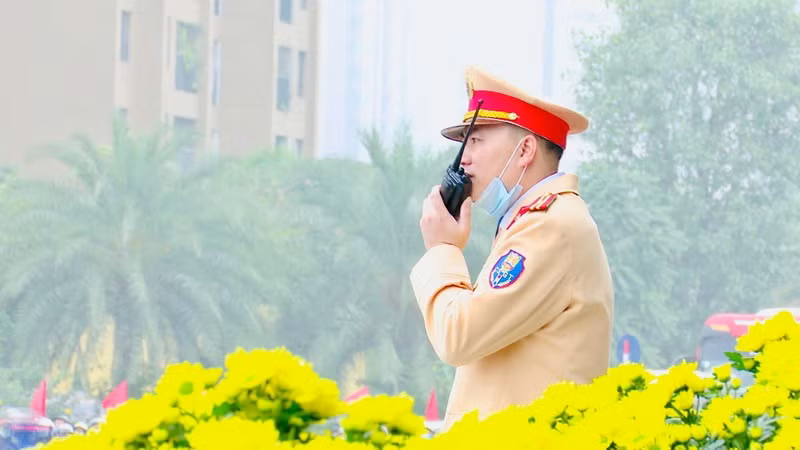 Ứng dụng flycam trong bảo đảm trật tự an toàn tại Thủ đô dịp nghỉ lễ ảnh 2