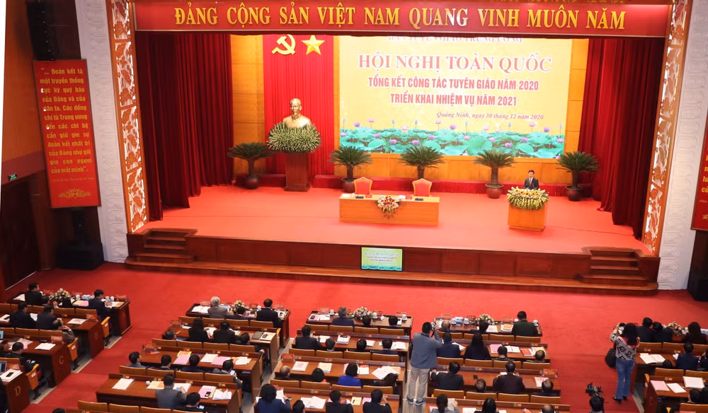 Hội nghị toàn quốc tổng kết công tác Tuyên giáo năm 2020 ảnh 3
