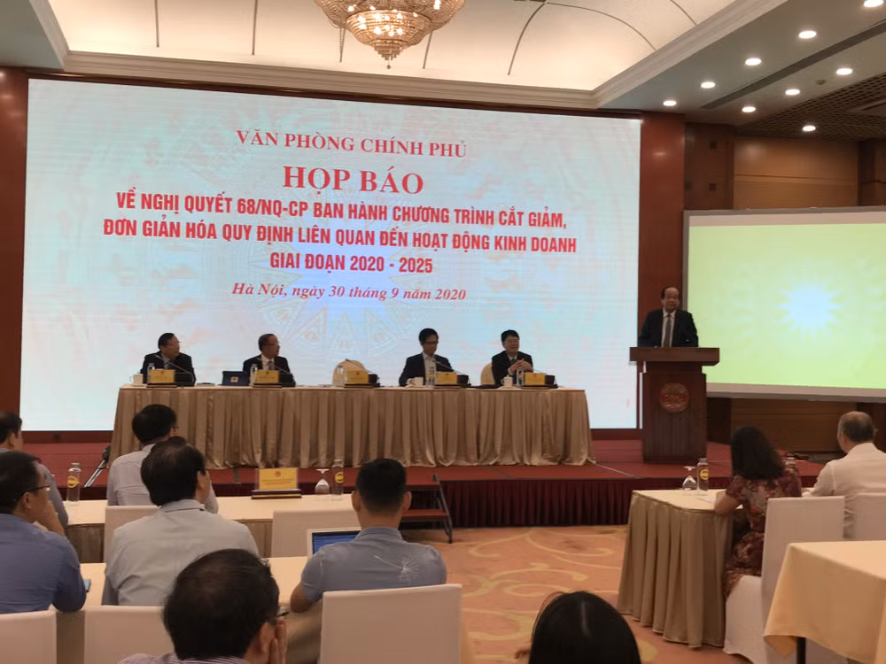 Nghị quyết 68: Thúc đẩy làn sóng cải cách mới về quy định kinh doanh ảnh 1
