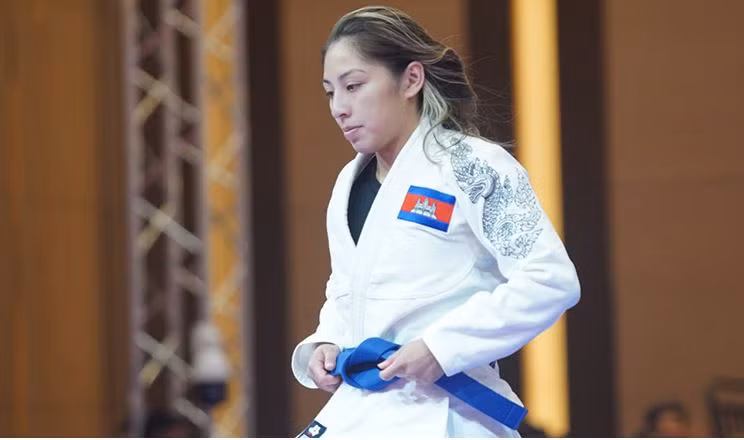 "Cô gái vàng" của Đội tuyển Jujitsu Campuchia rút lui khỏi ASIAD 2023 ảnh 1