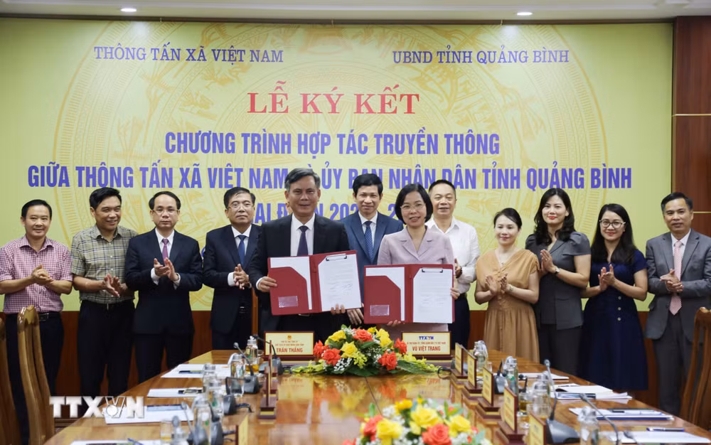 Tăng cường hợp tác truyền thông giữa TTXVN và tỉnh Quảng Bình ảnh 3