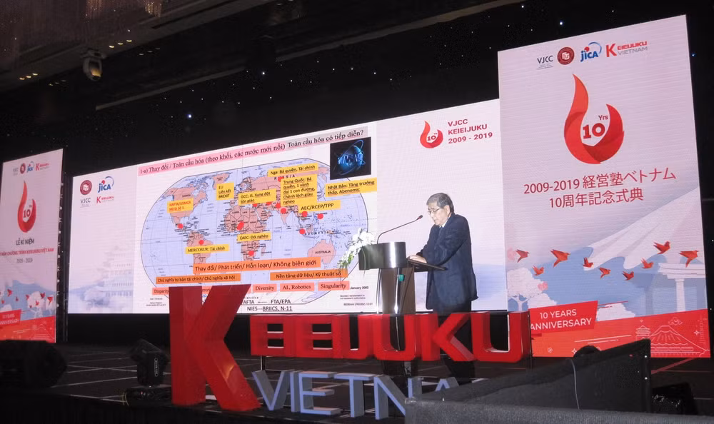 10 năm Keieijuku: Đào tạo 400 lãnh đạo doanh nghiệp Việt Nam ảnh 1
