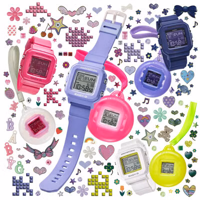 Casio cho ra mắt dòng sản phẩm BABY-G hoàn toàn mới, vừa là đồng hồ đeo tay vừa là một món phụ kiện treo không thể thiếu ảnh 1