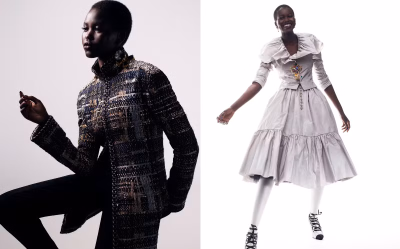 Chanel haute couture: Những nàng công chúa punk kiều diễm, nổi loạn ảnh 16