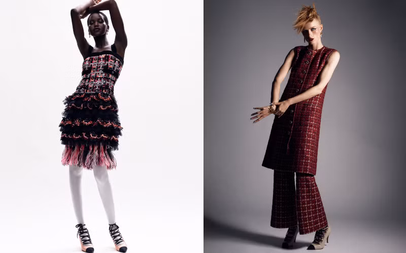 Chanel haute couture: Những nàng công chúa punk kiều diễm, nổi loạn ảnh 7