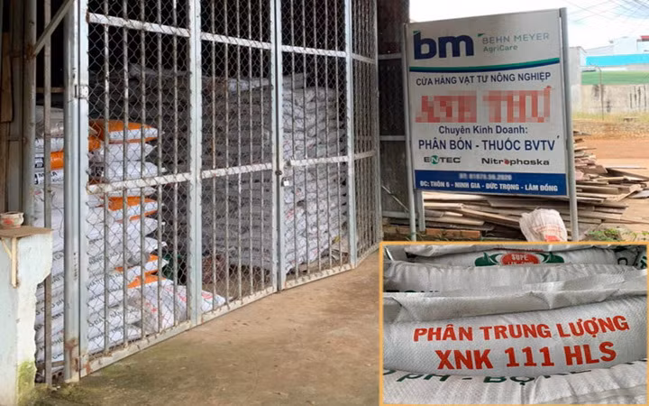 Lâm Đồng phát hiện việc lưu hành, tiêu thụ 40 tấn phân bón giả ảnh 1
