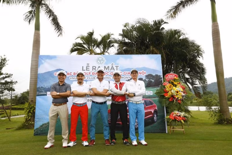 Ra mắt Câu lạc bộ golf Đại học Quốc gia Hà Nội - VNU ảnh 1