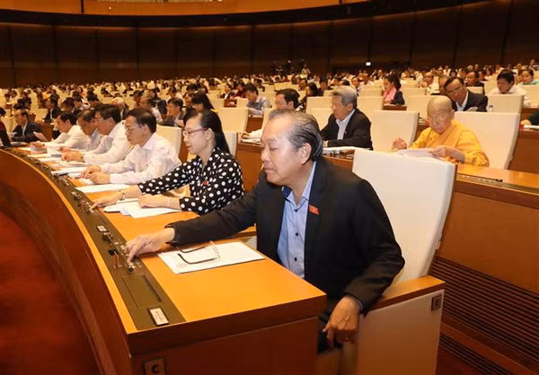 Quốc hội thông qua Luật Đặc xá sửa đổi với hơn 90% số phiếu tán thành ảnh 1