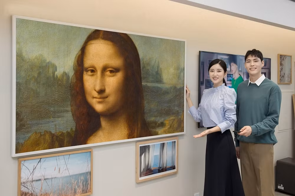 Samsung hợp tác bảo tàng Louvre cho xem tác phẩm nghệ thuật trên TV ảnh 1