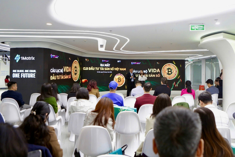 Hiệp hội Blockchain và Tài sản số Việt Nam (VBA) đã giới thiệu Cộng đồng các Nhà đầu tư Tài sản số Việt Nam (VIDA). (Ảnh: PV/Vietnam+)