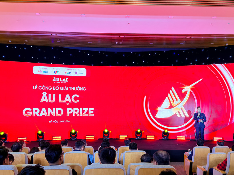 Liên minh AI Âu Lạc chính thức công bố Giải thưởng Âu Lạc Grand Prize năm đầu tiên. (Ảnh: Minh Sơn/Vietnam+)