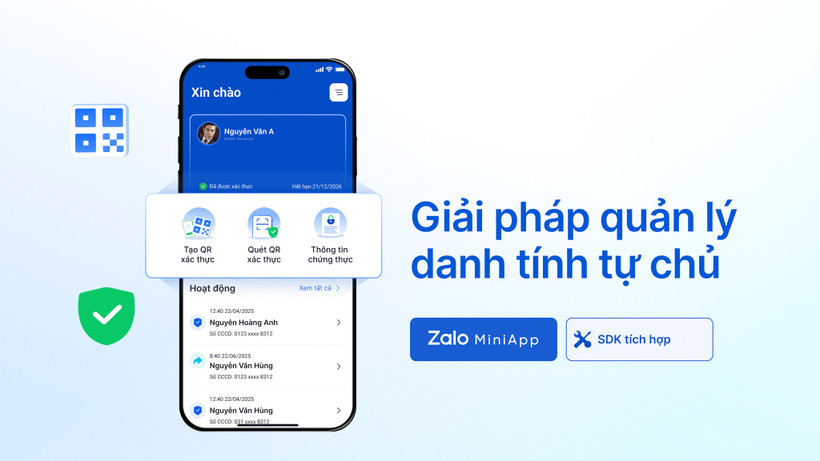 Việt Nam sắp có giải pháp xác minh danh tính tự chủ, không cần gửi giấy tờ