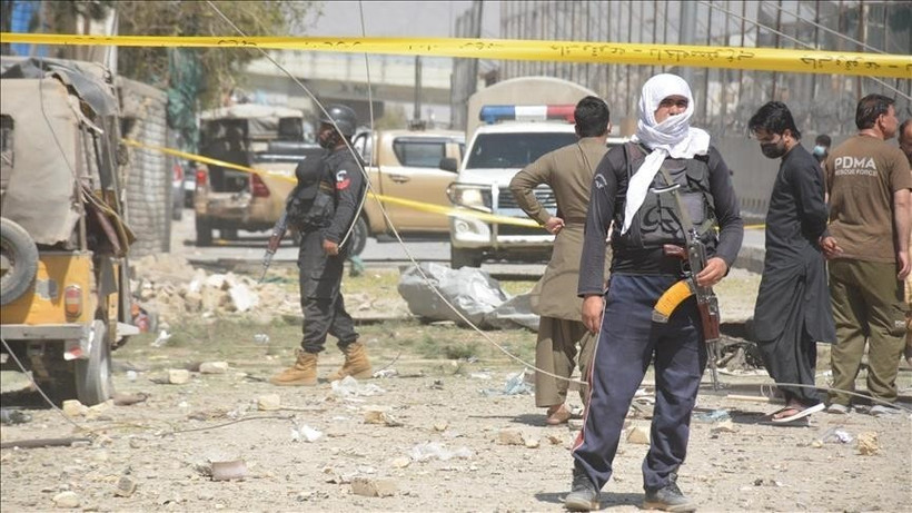 Hiện trường vụ đánh bom. (Nguồn: File)