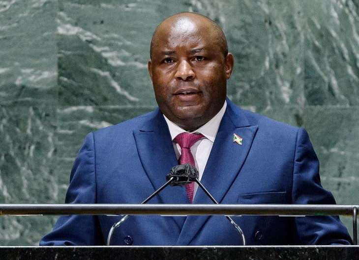 Ngài Évariste Ndayishimiye, Tổng thống Cộng hòa Burundi được bầu giữ chức Chủ tịch Hội đồng Nguyên thủ và người đứng đầu chính phủ Liên minh châu Phi. (Nguồn: UN)