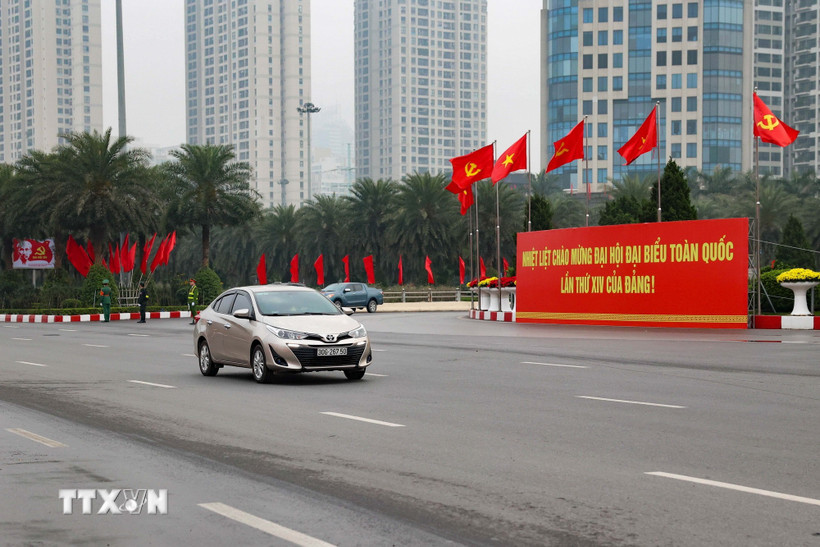 Người dân cả nước hướng về Đại hội đại biểu toàn quốc lần thứ XIV của Đảng. (Ảnh: Vũ Quang/TTXVN)