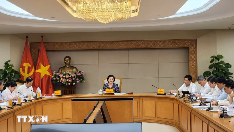Quang cảnh cuộc họp. (Ảnh: Chu Thanh Vân/TTXVN)