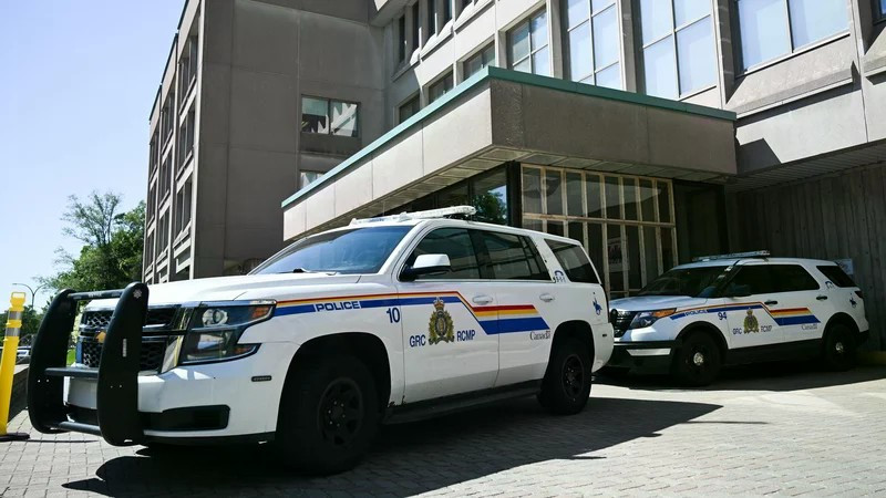 Xe cảnh sát Canada. (Nguồn: RTE)