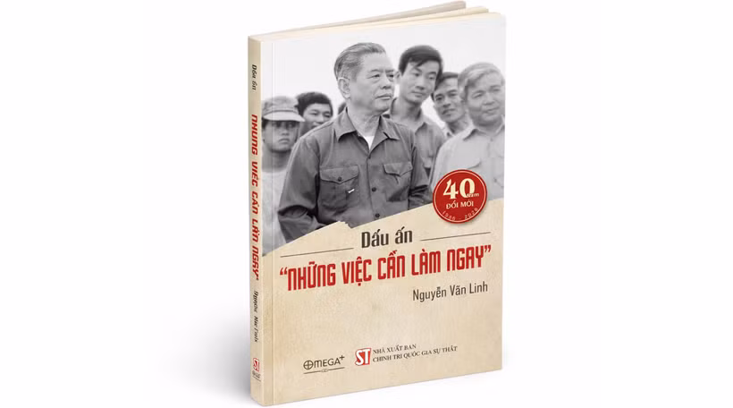 Bìa cuốn sách "Dấu ấn 'Những việc cần làm ngay'"