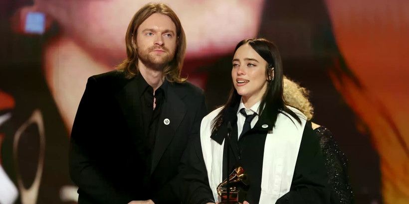 Finneas và Billie Eilish tại Grammy 2026. (Nguồn: Getty Images)