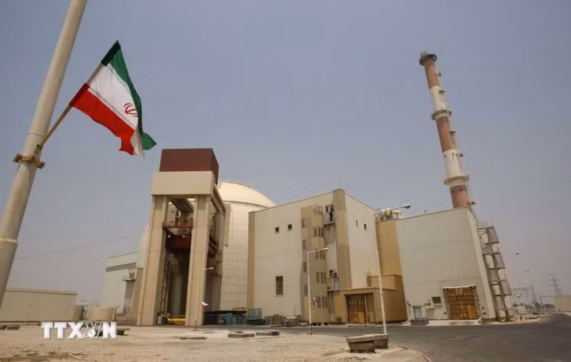 Nhà máy điện hạt nhân Bushehr nằm cách thủ đô Tehran, Iran khoảng 1.200km. (Ảnh: TASS/TTXVN)