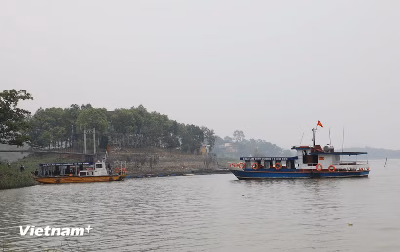 Một góc Khu du lịch Hồ Núi Cốc ở Thái Nguyên. (Ảnh: Nguyên Hoàng/Vietnam+)