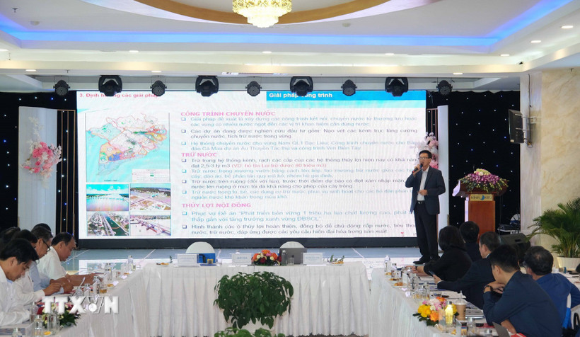 Quang cảnh hội thảo. (Ảnh: Thanh Liêm/TTXVN)