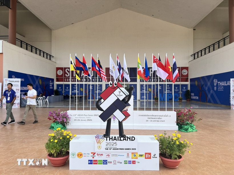 ASEAN Para Games 13 diễn ra tại Thái Lan. (Ảnh: Đỗ Sinh/TTXVN)