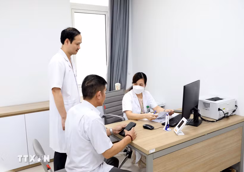 Bệnh viện Bạch Mai cơ sở Ninh Bình. (Ảnh: Thanh Tuấn/TTXVN)