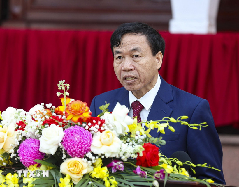 Chủ tịch Ủy ban Nhân dân tỉnh Điện Biên Lê Văn Lương. (Nguồn: TTXVN)