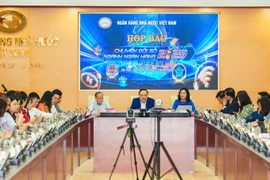 Ngành Ngân hàng hướng tới hệ sinh thái số thông minh trong kỷ nguyên mới. (Ảnh: Vietnam+)