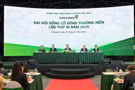 Vietcombank phát hành hơn 543 triệu cổ phiếu riêng lẻ và bầu nhân sự cấp cao. (Ảnh: Vietnam+)