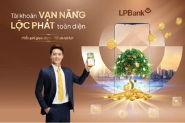 Sản phẩm “Tài khoản Vạn Năng – Lộc Phát toàn diện” là giải pháp “một chạm” giúp tối ưu chi phí cho doanh nghiệp. (Ảnh: Vietnam+)