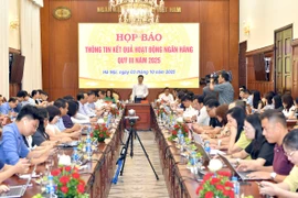 Ngân hàng Nhà nước triển khai các giải pháp hỗ trợ người dân khắc phục hậu quả bão số 10. (Ảnh: Vietnam+)