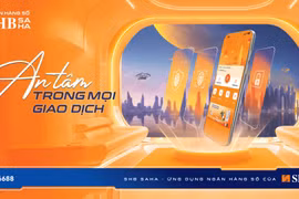 SHB SAHA - An tâm trong mọi giao dịch. (Ảnh: Vietnam+)