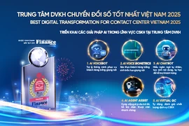 Nỗ lực không ngừng trong hành trình đổi mới sáng tạo đã giúp VietinBank nhận nhiều giải thưởng uy tín. (Ảnh: Vietnam+)