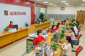 Ảnh: Agribank điều chỉnh giảm lãi suất cho vay, lan tỏa dòng vốn giá rẻ, tạo động lực cho tăng trưởng kinh tế - xã hội nhanh và bền vững. (Ảnh: Vietnam+)