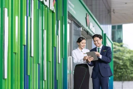 Ngân hàng VPBank đặt mục tiêu tài sản vượt mốc 1 triệu tỷ đồng, nằm trong nhóm các ngân hàng quốc doanh. (Ảnh: Vietnam+)